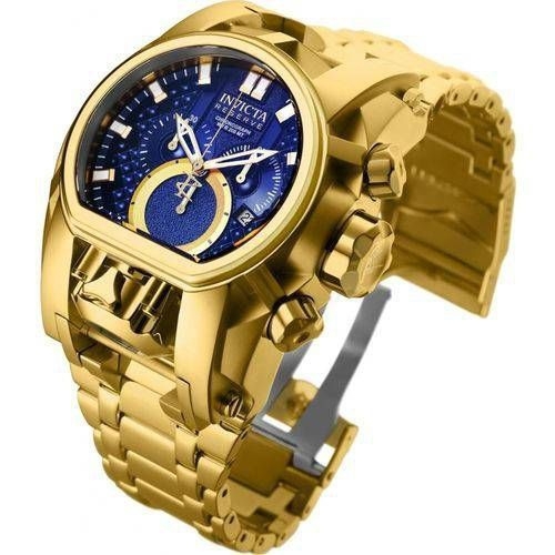 Relógio Reserve Bolt Zeus Magnum 25209 Dourado / Azul - Iv