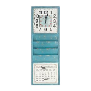 Relógio Revisteiro Calendário Oldway - 100x35 Cm
