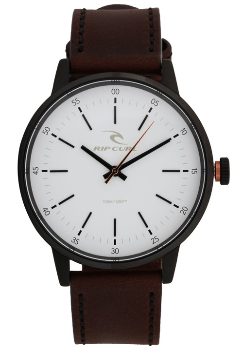 Relógio Rip Curl DRAKE MIDNIGHT LEATHER Preto