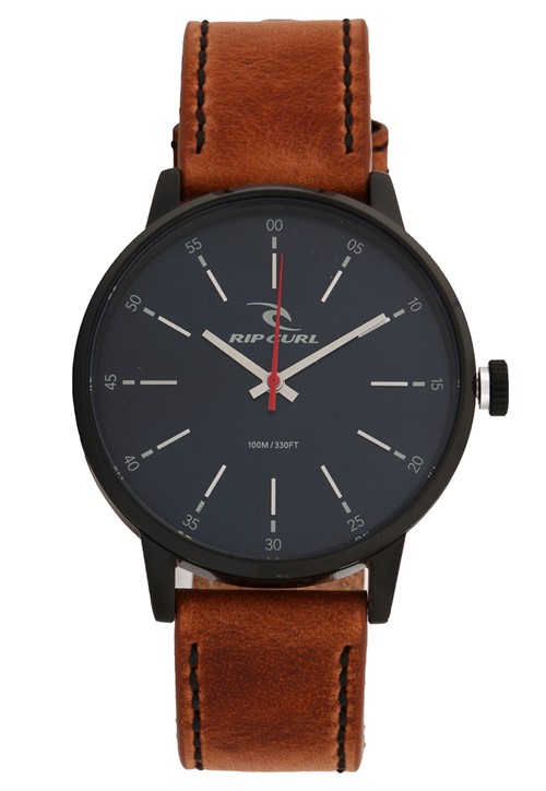 Relógio Rip Curl DRAKE MIDNIGHT LEATHER Preto