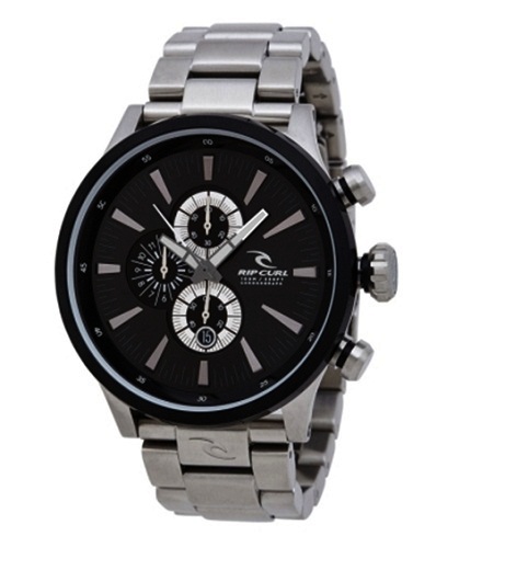 Relogio Rip Curl Recon Chrono Xl Sss Black A2833