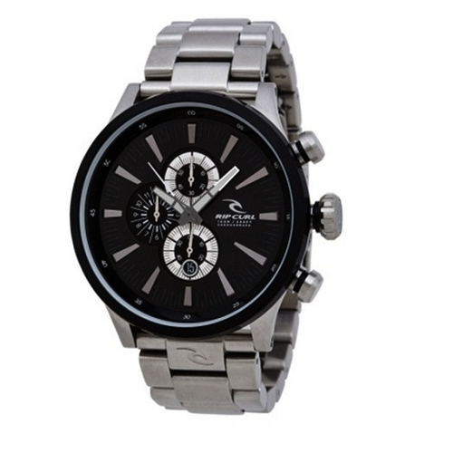 Relogio Rip Curl Recon Chrono Xl Sss Black A2833