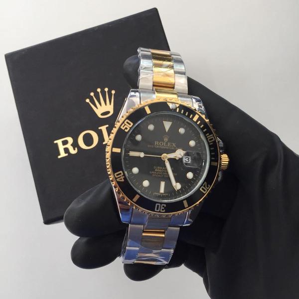 Relógio Rolex-Preto