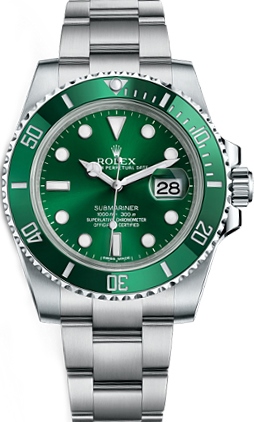 Relógio Rolex Submariner Verde