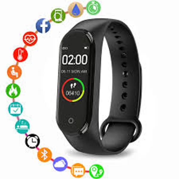 Relogio RTS M4 Smartwatch Pulseira Inteligente Smartband Medidor Cardíaco Esportes