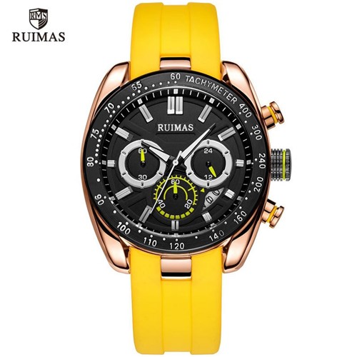Relógio Ruimas - Rn541Greye (Amarelo)