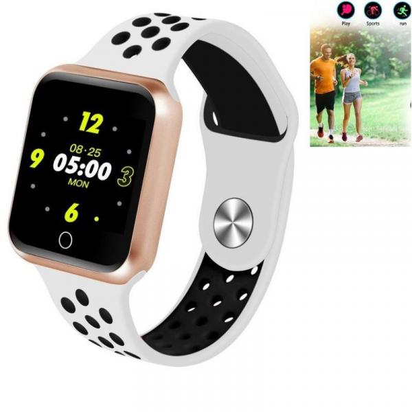 Relógio S226 Android Smartwatch Notificações Bluetooth, Camera Facebook Whatsapp - Dourado - Smart Watch