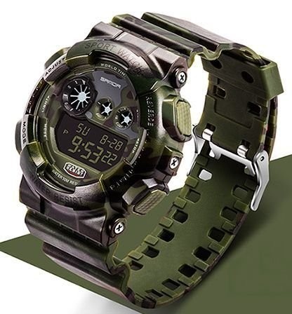 Relógio Sanda Army (Verde)