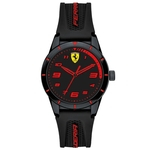 Relógio Scuderia Ferrari Infantil Borracha Preta - 860006