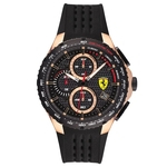 Relógio Scuderia Ferrari Masculino Borracha Preta - 830728 Vivara