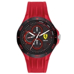 Relógio Scuderia Ferrari Masculino Borracha Vermelho - 830723 by Vivara