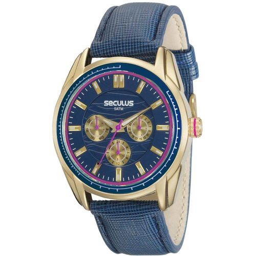 Relógio Seculus Feminino 20557lpsvdr1 Dourado