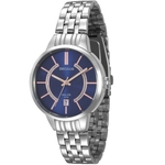 Relógio Seculus Feminino 28434L0Svna1 Prata Original