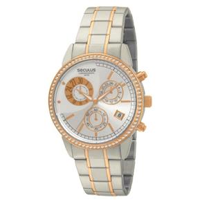 Relógio Seculus Feminino Chronograph - 48053LPSFGS3