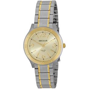 Relógio Seculus Feminino Long Life 24756Lpsbba3.