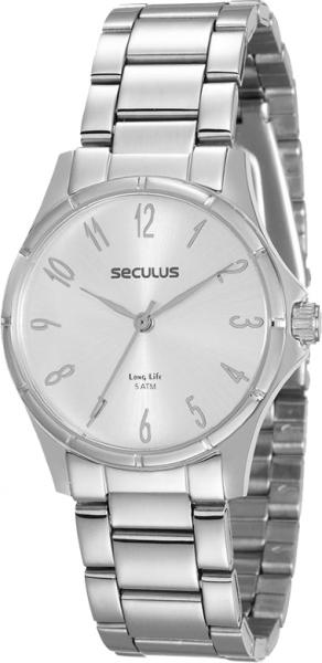 Relógio Seculus Feminino Long Life Analógico 20461L0SVNA1