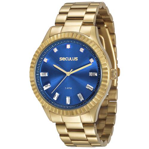 Relógio Seculus Feminino Moda 69507lpsvds2