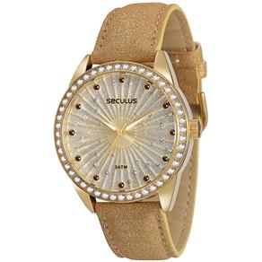 Relógio Seculus Feminino Moda 28510LPSVDR1