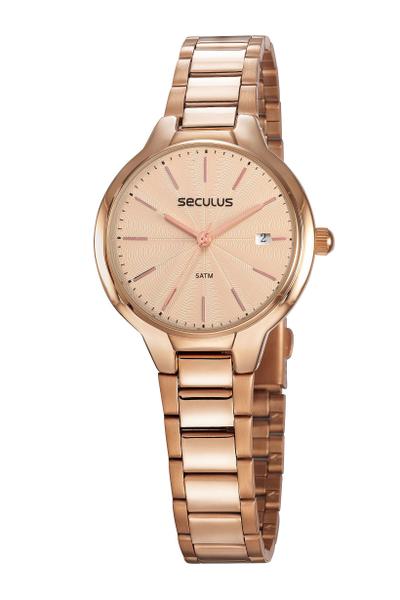 Relogio Seculus Feminino Rose a Prova Dagua 77051LPSVRS2