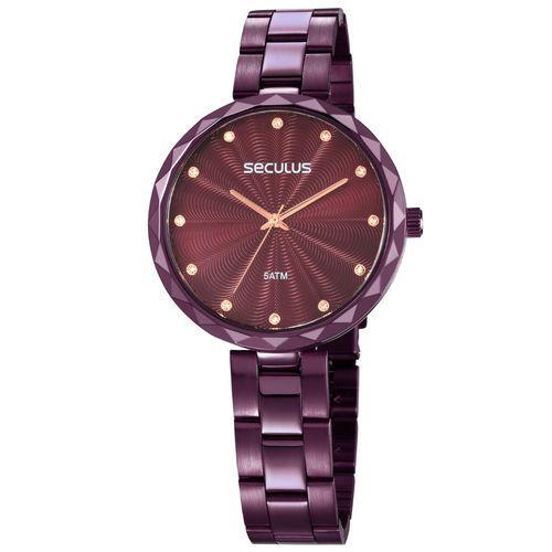 Relógio Seculus Glamour Feminino 77039LPSKFS2