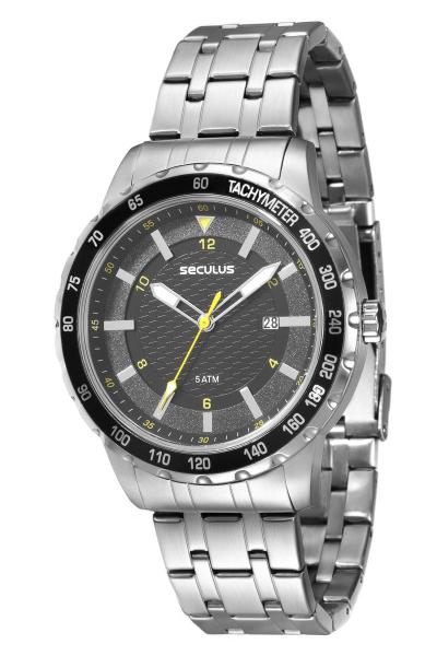 Relógio Seculus Masculino 23399GOSBNA1