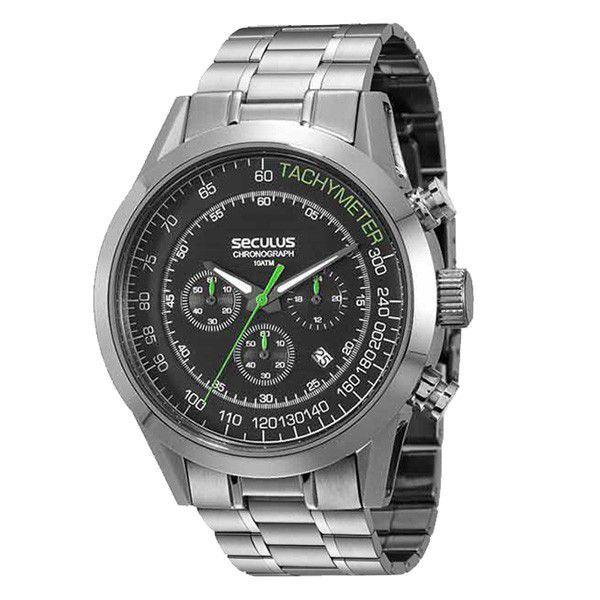 Relógio Seculus Masculino Chronograph 20086G0SGNA1