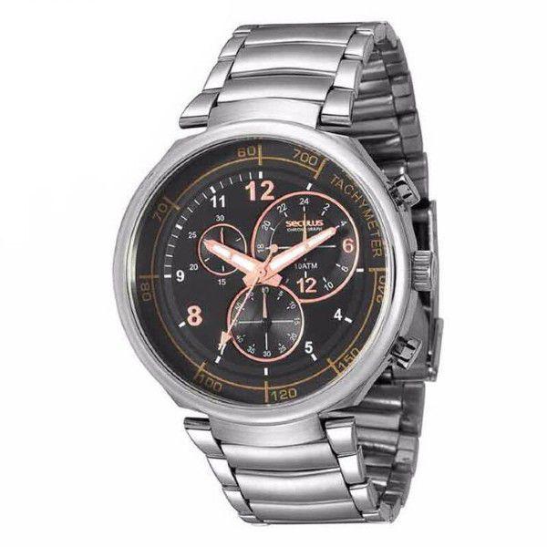 Relógio Seculus Masculino Chronograph 20116G0SSNA1