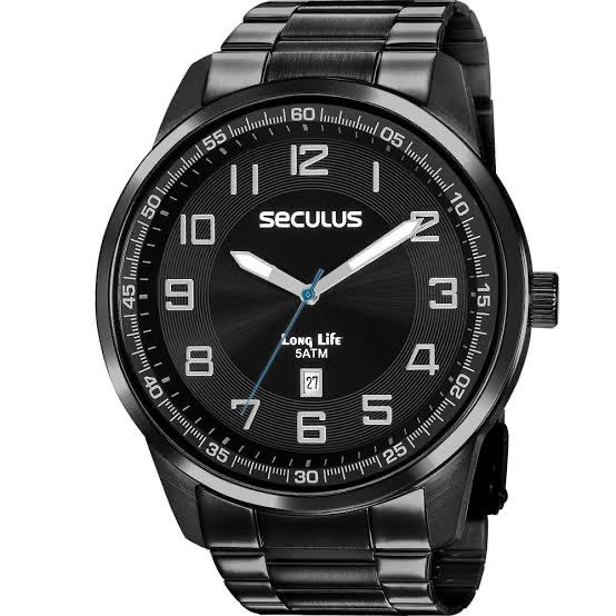 Relógio Seculus Masculino Long Life 20785GPSVPA3