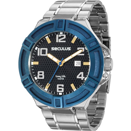 Relógio Seculus Masculino Long Life 23545G0SVNA1