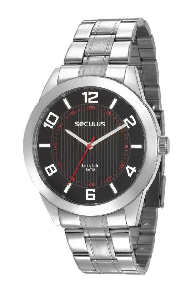 Relógio Seculus Original Masculino Linha Prime Urbano 5 Atm Modelo 28983G0svna1