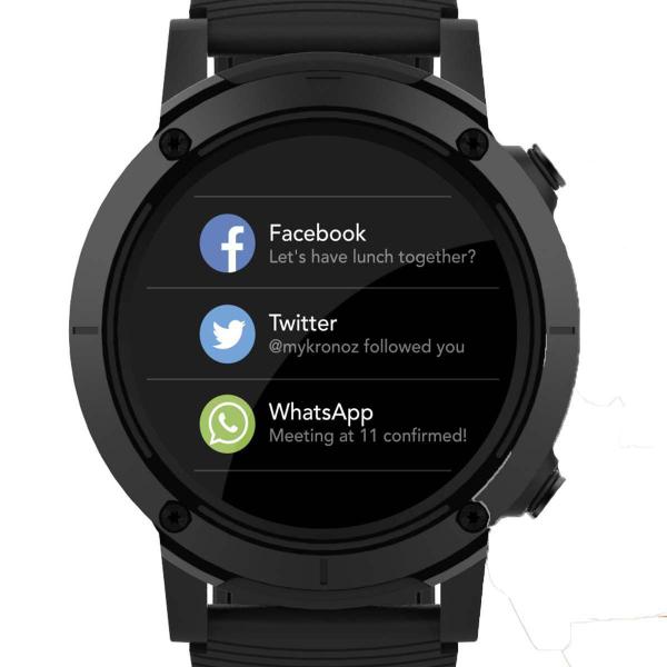 Relógio Seculus Smartwatch 79004G0SVNV1Masculino Preto