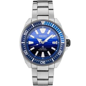 Relógio Seiko Dive Samurai Azul Automatico Ed Special SRPC93