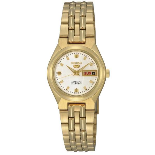 Relógio Seiko Feminino Ref: Symk46b1 B1kx Automático Dourado