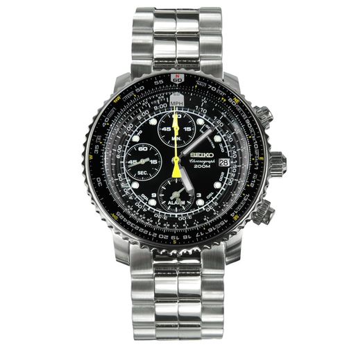 Relógio Seiko Flight Alarm Chronograph SNA411P1