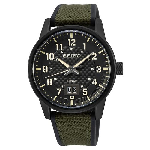 Relógio Seiko Urban Sports MILITARY SUR325B1 Relógio Seiko CS MILITARY