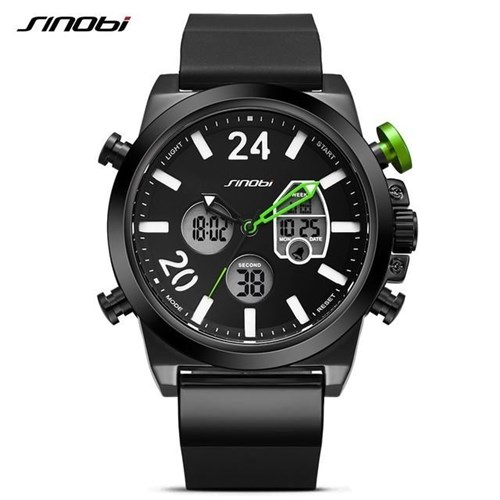 Relógio Sinobi Digital Style (Verde)