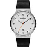 Relógio Skagen Couro - SKW6024/1BN