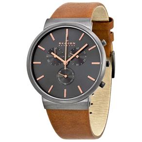 Relógio Skagen Couro - SKW6106/2FN