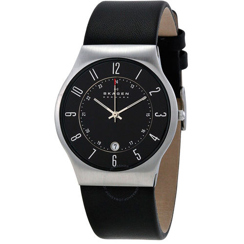 Relógio Skagen Couro - 233XXLSLB/3PN