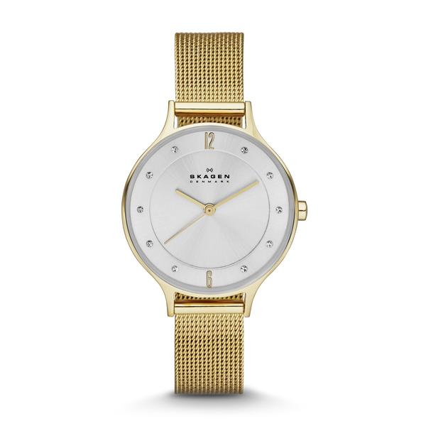 Relógio Skagen Feminino Dourado Anita - SKW2150/4KN