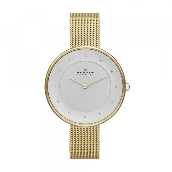 Relógio Skagen Feminino Dourado Gitte - SKW2141/4KN