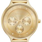 Relógio Skagen Feminino Dourado Skw2313/z