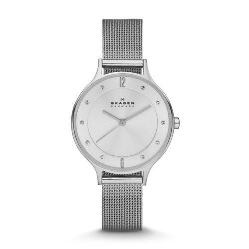 Relógio Skagen Feminino Prata Anita - Skw2149/1kn