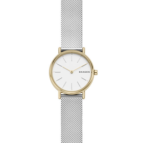 Relógio Skagen Feminino Signatur Dourado Skw2729/1kn