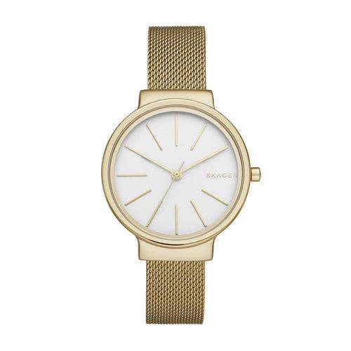 Relógio Skagen Feminino Tbd Dourado - Skw2477/4bi