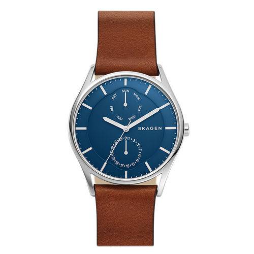 Relógio Skagen Masculino Gents Holst Marrom - Skw6449/0mn