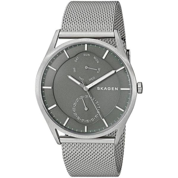 Relógio Skagen Masculino Ref: Skw6383/1kn Slim Multifunção Prateado