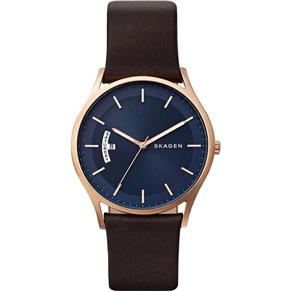 Relógio Skagen Masculino Ref: Skw6395/2an Slim Rosê