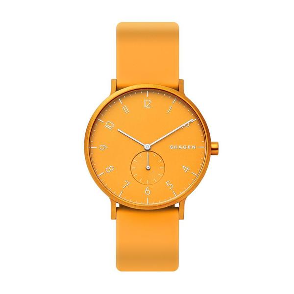 Relógio Skagen Unissex Colors Amarelo - SKW6510/8YN