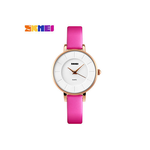 Relógio Skmei -1178- Dourado e Rosa